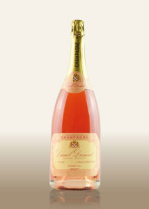 Champagne: Brut grande reserve rose 1er cru Flasche Magnum